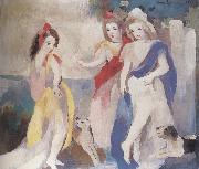 Marie Laurencin Three girl oil painting reproduction